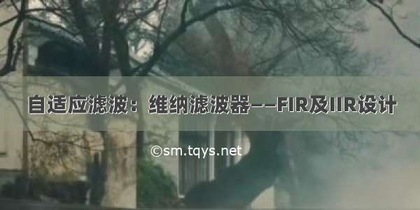 自适应滤波：维纳滤波器——FIR及IIR设计