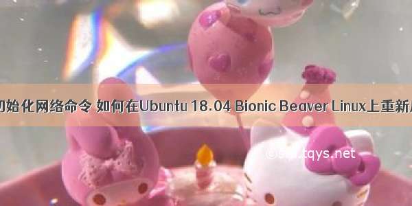 linux重新初始化网络命令 如何在Ubuntu 18.04 Bionic Beaver Linux上重新启动网络
