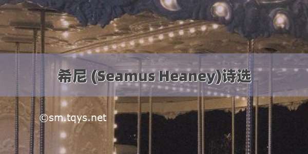 希尼 (Seamus Heaney)诗选