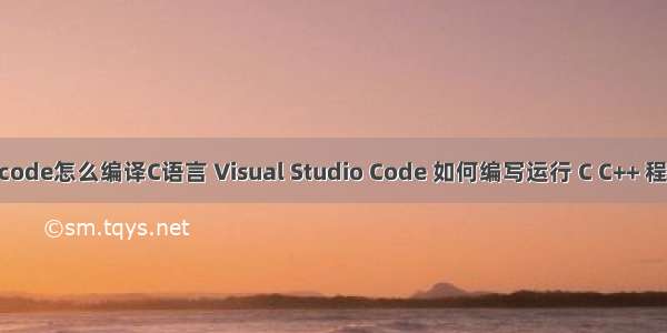 vs code怎么编译C语言 Visual Studio Code 如何编写运行 C C++ 程序？