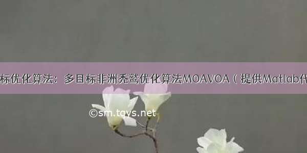 多目标优化算法：多目标非洲秃鹫优化算法MOAVOA（提供Matlab代码）