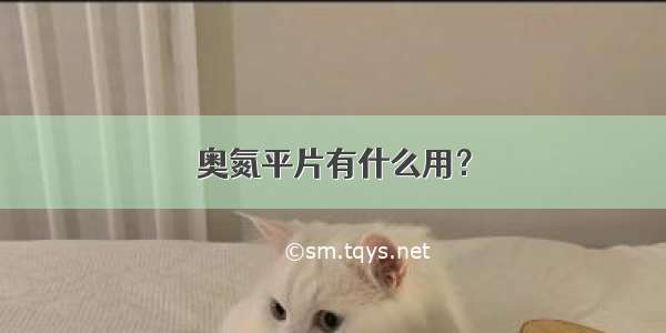 奥氮平片有什么用？