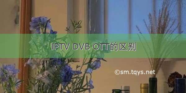 IPTV DVB OTT的区别