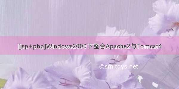 [jsp+php]Windows2000下整合Apache2与Tomcat4