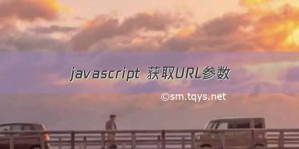 javascript 获取URL参数