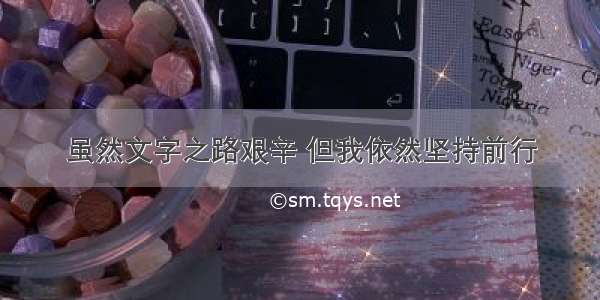 虽然文字之路艰辛 但我依然坚持前行