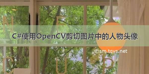 C#使用OpenCV剪切图片中的人物头像