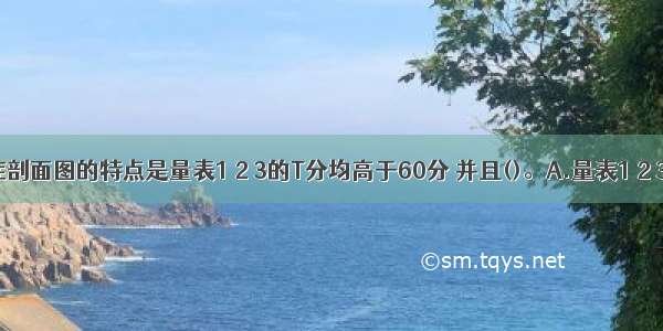 A类神经症剖面图的特点是量表1 2 3的T分均高于60分 并且()。A.量表1 2 3呈现依次