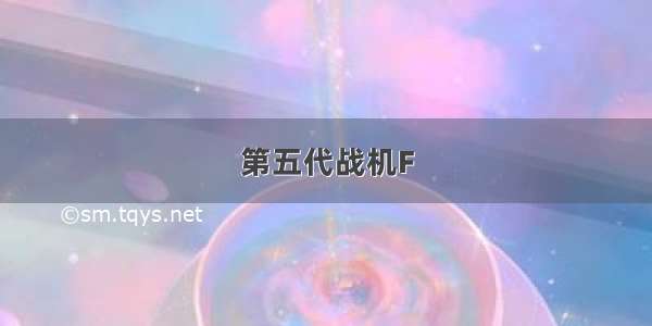 第五代战机F