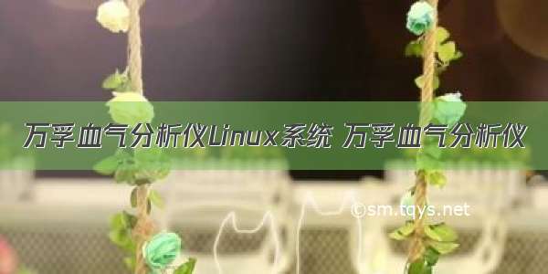 万孚血气分析仪Linux系统 万孚血气分析仪