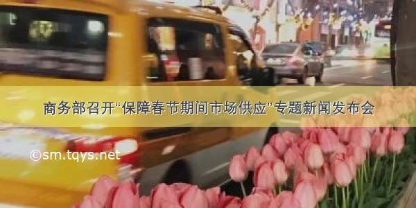 商务部召开“保障春节期间市场供应”专题新闻发布会