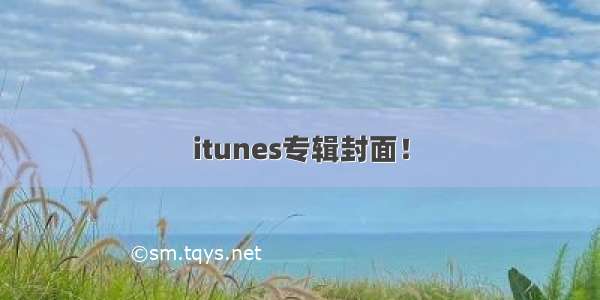 itunes专辑封面！