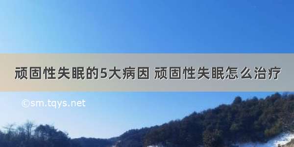 顽固性失眠的5大病因 顽固性失眠怎么治疗