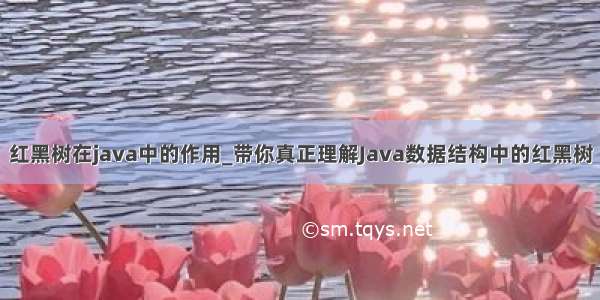 红黑树在java中的作用_带你真正理解Java数据结构中的红黑树