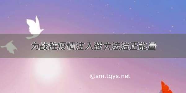 为战胜疫情注入强大法治正能量