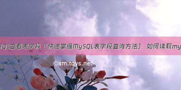 MySQL查看表字段（快速掌握MySQL表字段查询方法） 如何读取mysql