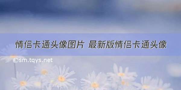 情侣卡通头像图片 最新版情侣卡通头像