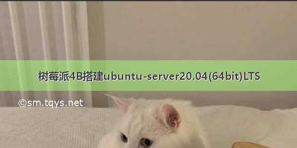 树莓派4B搭建ubuntu-server20.04(64bit)LTS